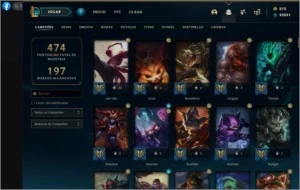 Vendo conta de LOL - League of Legends