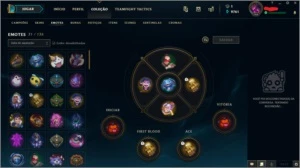 cvfamily - CONTA 2 - League of Legends LOL