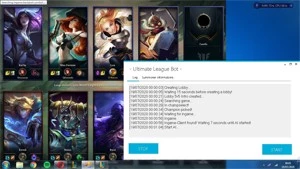 [LoL] Ultimate League Bot | Upar contas - League of Legends