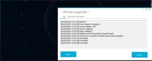 [LoL] Ultimate League Bot | Upar contas - League of Legends