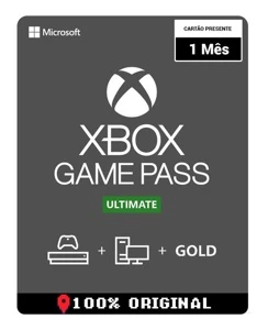 XBOX GAME PASS ULTIMATE - 1 MÊS - CD KEY - Gift Cards