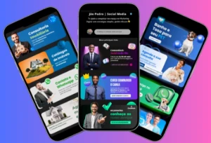 Bio Lucrativa  30 Templates editaveis pelo canva - Redes Sociais