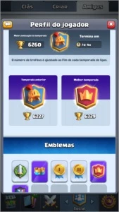Conta clash royale nvl 13 várias carta full