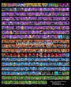 Conta de Fortnite + 318 Skins
