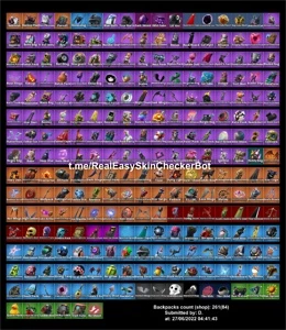 Conta de Fortnite + 318 Skins