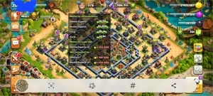conta clash of clans cv 14 full