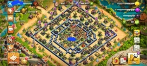 conta clash of clans cv 14 full
