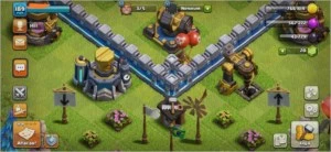 TOP Cv12 VILA SEMI FULL DECORATIVA COM 6 CONSTRUTORES - Clash of Clans