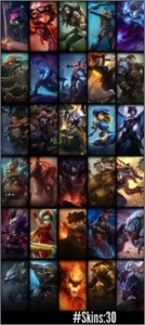 Conta lol d5 quase todos os champs 12 rune page varias skins - League of Legends