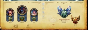 Conta lol d5 quase todos os champs 12 rune page varias skins - League of Legends
