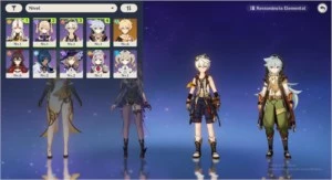 Genshin Impact- AR7- 6 Personagens 4 *