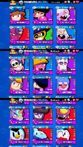 Conta Brawl Stars 70k troféus
