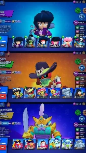 Conta Brawl Stars 70k troféus