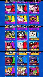 Conta Brawl Stars 70k troféus