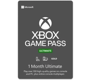 Xbox Game Pass Ultimate 1 mês (CONSOLE) - Outros