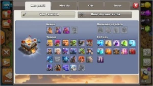 cv11 com Supercell id ótimo preço - Clash of Clans