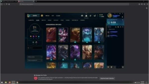 Conta league of legends platina 4 LOL