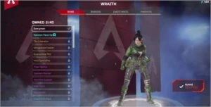 Conta Apex Legends, LVL 58, Herança Wraith.