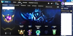 vendo conta ouro 4 com inumeres skins - League of Legends LOL