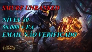 Conta SMURF Unranked Level 30 - League of Legends LOL