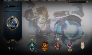 CONTA LOL plat4 28 SKINS - League of Legends