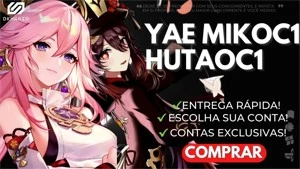 Genshin Impact conta hutao C1 + Yae Miko C1  AR10