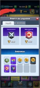 Conta de coc cv9 semi full e conta de CR nv11 todas as carta - Clash of Clans