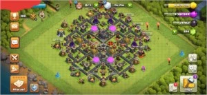 Conta de coc cv9 semi full e conta de CR nv11 todas as carta - Clash of Clans