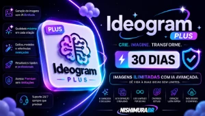 🌠 Ideogram Plus 30 Dias + Brinde Gratís 👑 - Inteligência Artificial