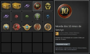 Conta Steam 14 anos - Nível 24 - Diversos jogos