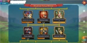Conta lords Mobile 410 m de poder