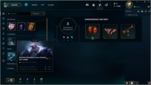 LEVEL 46 - SKIN MISS FORTUNE VINGADORA EXOCÓSMICA + 8 SKINS - League of Legends LOL
