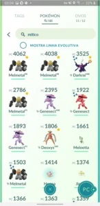 Conta Pokémon Go