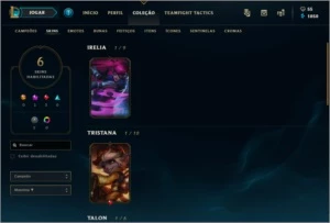 Conta D1 - Ex Mestre - MMR de Mestre - League of Legends LOL