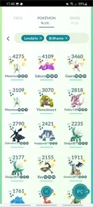 Conta PTC Pokemon Go LVL 47 - Pokémon