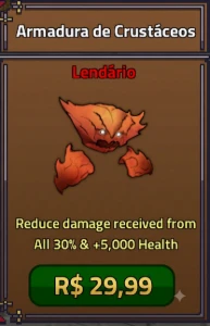 Crab Armor King Legacy
