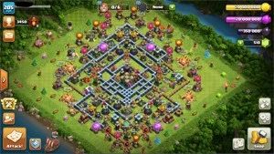 CV 14 SEMI FULL COM VÁRIOS ITENS - Clash of Clans