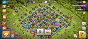 Clash of clans recém cv13 barato