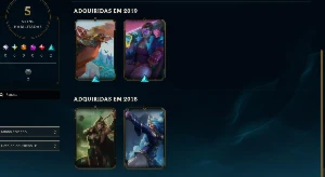 Conta lol ferro 3 - League of Legends