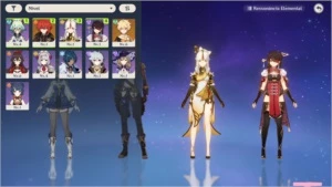 DILUC+RAZOR+ SUCROSE+NINGUANG+BEIDOU ETC - Genshin Impact