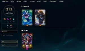 Conta Lol +200 skin, Full champs - League of Legends