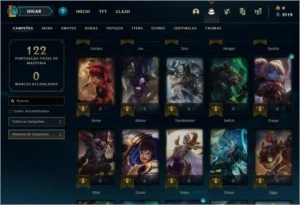 CONTA PRA VENDER LOGO - League of Legends LOL