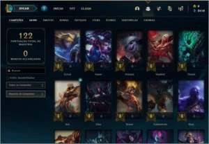CONTA PRA VENDER LOGO - League of Legends LOL