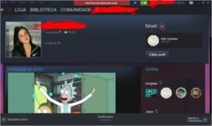 conta steam promoçao varios jogos