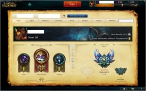 Conta Diamante 3 League of Legends LOL