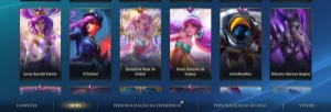 Conta wild rift com Seraphine e Gwen Rosa de cristal + outra - League of Legends: Wild Rift LOL WR