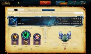 Conta diamante 4 S4/S5/S6 - League of Legends LOL
