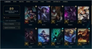 Conta LOL Platina III Nvl 42  27 Champs 7 skins - League of Legends