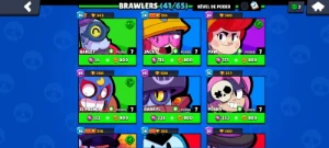 Brawl Stars - Spike, Leon, Crow e Chester