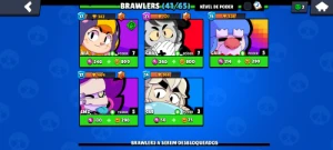 Brawl Stars - Spike, Leon, Crow e Chester
